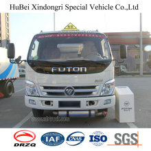 5cbm Foton Euro 4 Petrol Gasoline Fuel Oil Tanker Truck with Cummins Diesel Engine